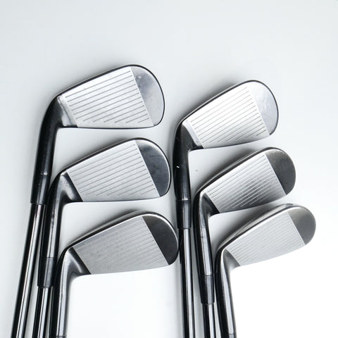 Used Mizuno Pro 225 Black Limited Edition Iron Set / 5 - PW / Stiff Flex - Replay Golf 