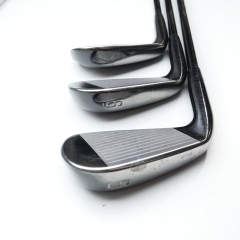 Used Mizuno Pro 225 Black Limited Edition Iron Set / 5 - PW / Stiff Flex - Replay Golf 