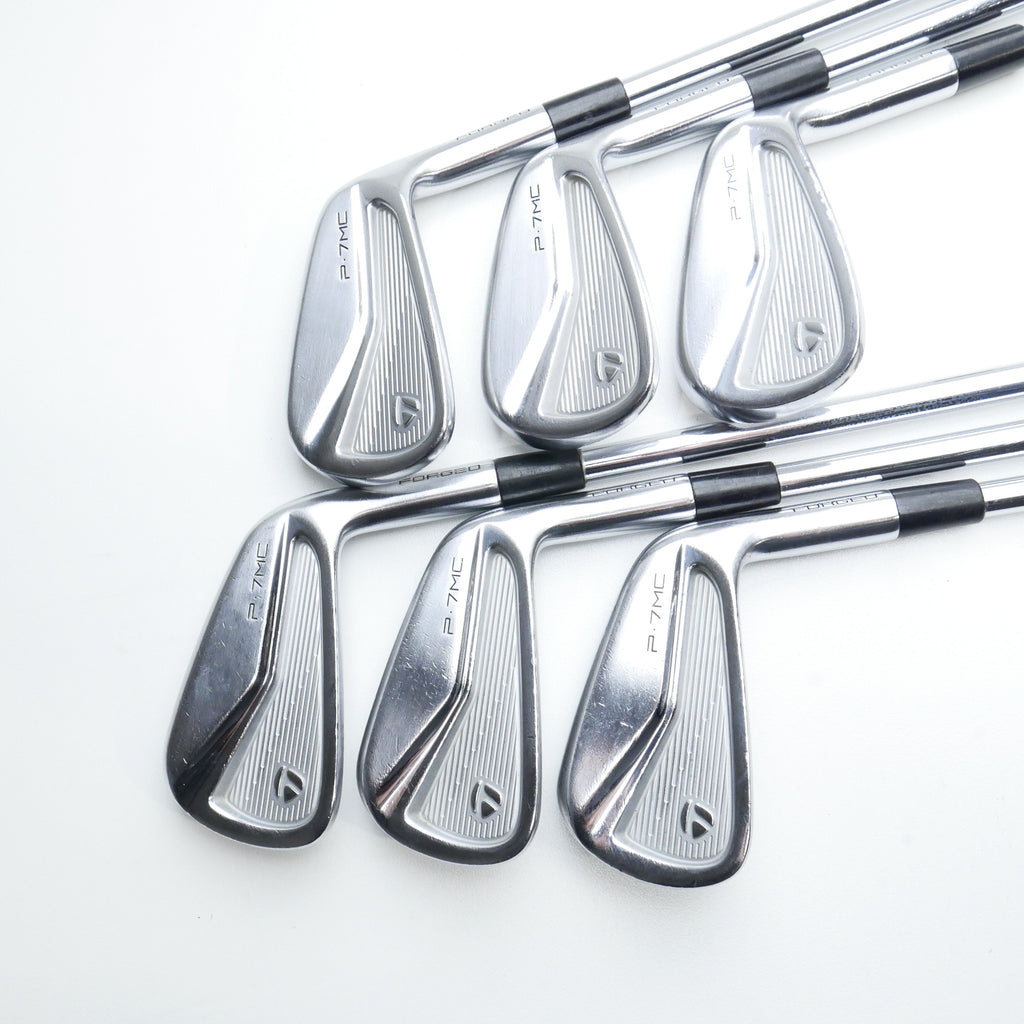 Used TaylorMade P7MC 2020 Iron Set / 4 - 9 IRON / X-Stiff Flex - Replay Golf 