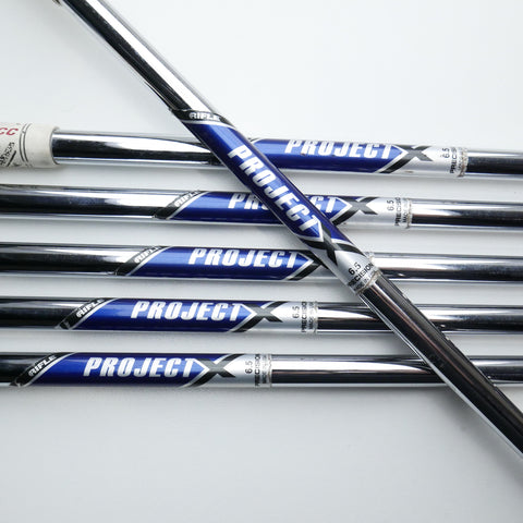 Used TaylorMade P7MC 2020 Iron Set / 4 - 9 IRON / X-Stiff Flex - Replay Golf 