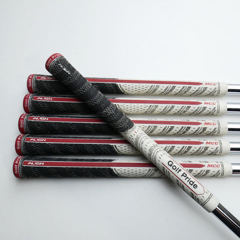 Used TaylorMade P7MC 2020 Iron Set / 4 - 9 IRON / X-Stiff Flex - Replay Golf 