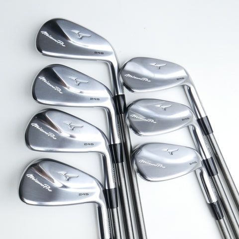Used Mizuno Pro 245 Iron Set / 5 - PW + GW / A Flex - Replay Golf 