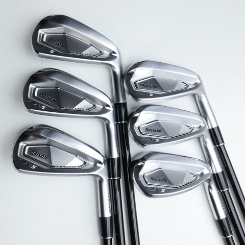 Used Srixon ZXi5 Iron Set / 5 - PW + AW / Regular Flex - Replay Golf 