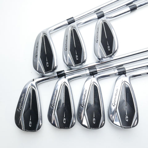 Used TaylorMade Qi Iron Set / 5 - SW / Stiff Flex - Replay Golf 