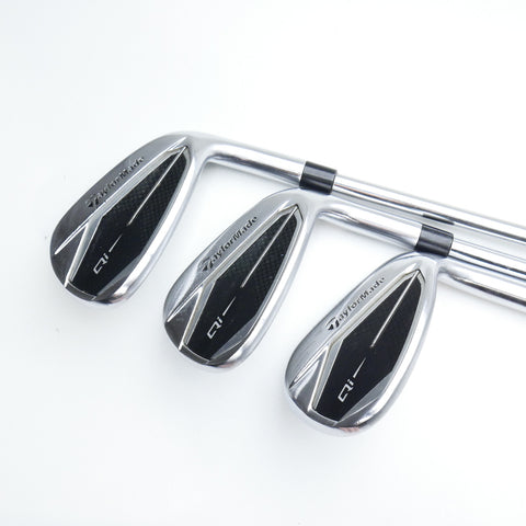 Used TaylorMade Qi Iron Set / 5 - SW / Stiff Flex - Replay Golf 