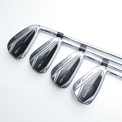 Used TaylorMade Qi Iron Set / 5 - SW / Stiff Flex - Replay Golf 