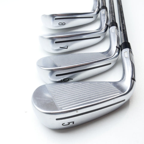 Used TaylorMade Qi Iron Set / 5 - SW / Stiff Flex - Replay Golf 