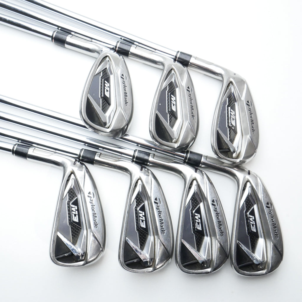 Used TaylorMade M3 Iron Set / 4 - PW / Regular Flex / Left-Handed - Replay Golf 