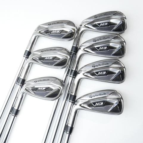 Used TaylorMade M3 Iron Set / 4 - PW / Regular Flex / Left-Handed - Replay Golf 