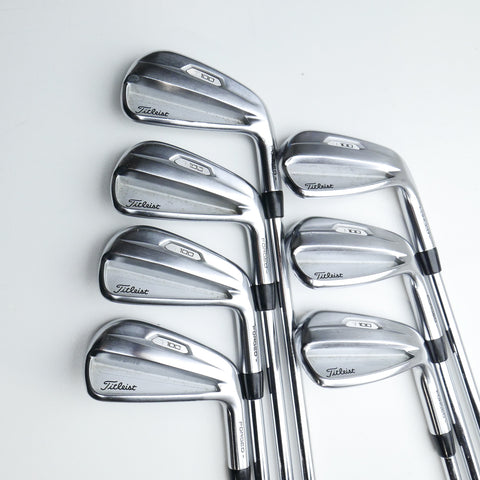 Used Titleist T100 2021 Iron Set / 4 - PW / Stiff Flex - Replay Golf 