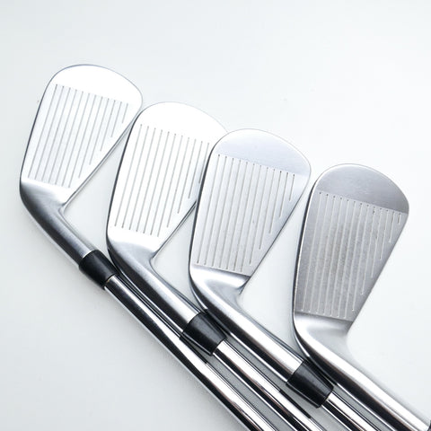 Used Titleist T100 2021 Iron Set / 4 - PW / Stiff Flex - Replay Golf 