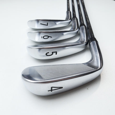 Used Titleist T100 2021 Iron Set / 4 - PW / Stiff Flex - Replay Golf 
