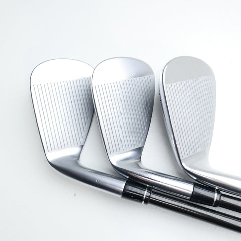 Used Callaway Legacy Black Forged Iron Set / 4 - PW / Stiff Flex - Replay Golf 