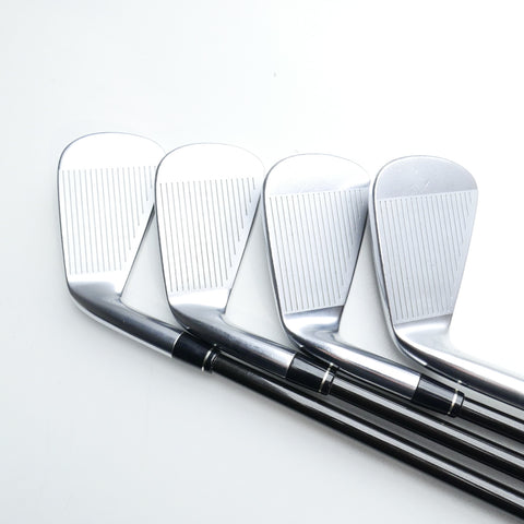 Used Callaway Legacy Black Forged Iron Set / 4 - PW / Stiff Flex - Replay Golf 