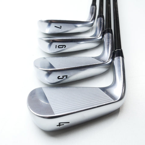 Used Callaway Legacy Black Forged Iron Set / 4 - PW / Stiff Flex - Replay Golf 