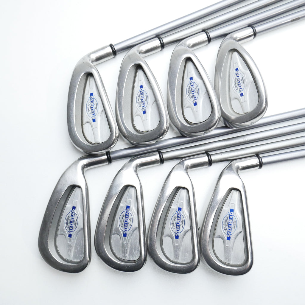 Used Callaway X-14 Iron Set / 3 - 9 IRON / Regular Flex - Replay Golf 