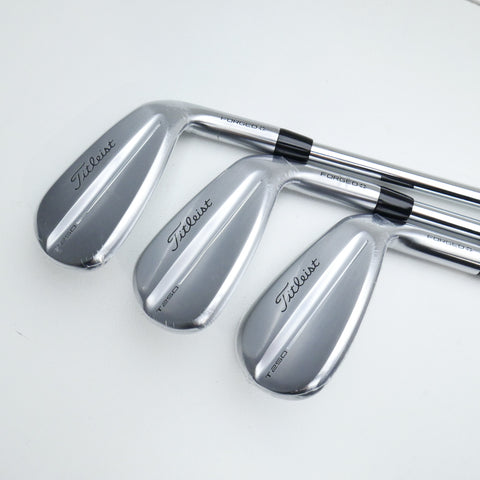 NEW Titleist T250 2025 Iron Set / 5 - PW + 48° / Stiff Flex - Replay Golf 