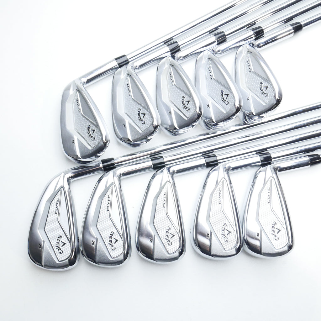 Used Callaway Elyte X Iron Set / 4 - SW + GW + AW / Regular Flex - Replay Golf 