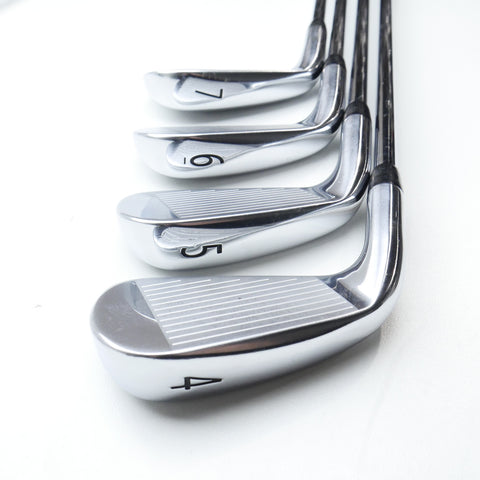 Used Titleist AP3 718 Iron Set / 4 - PW + 48° / Stiff Flex - Replay Golf 