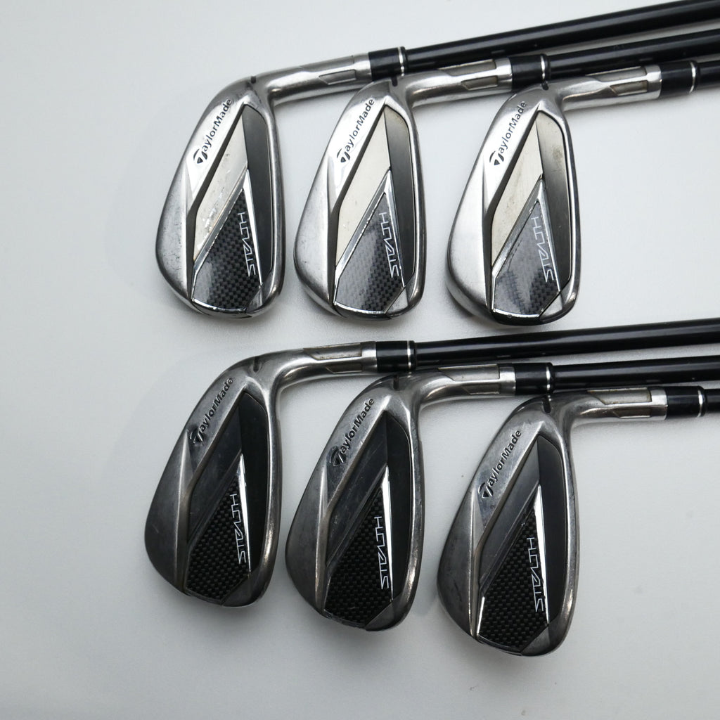Used TaylorMade Stealth Iron Set / 5 - PW / Regular Flex - Replay Golf 