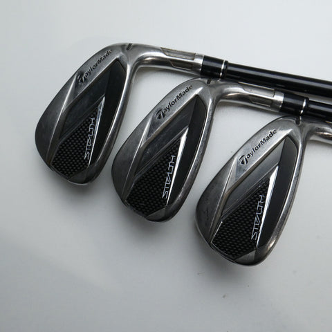 Used TaylorMade Stealth Iron Set / 5 - PW / Regular Flex - Replay Golf 