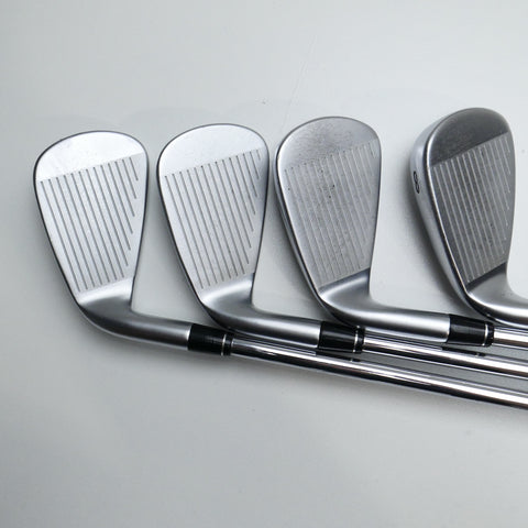 Used Callaway Apex DCB 21 Iron Set / 5 - PW + AW / Stiff Flex - Replay Golf 