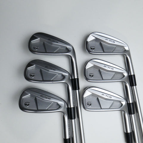 Used TaylorMade P7CB 2024 Iron Set / 5 - PW / Stiff Flex - Replay Golf 