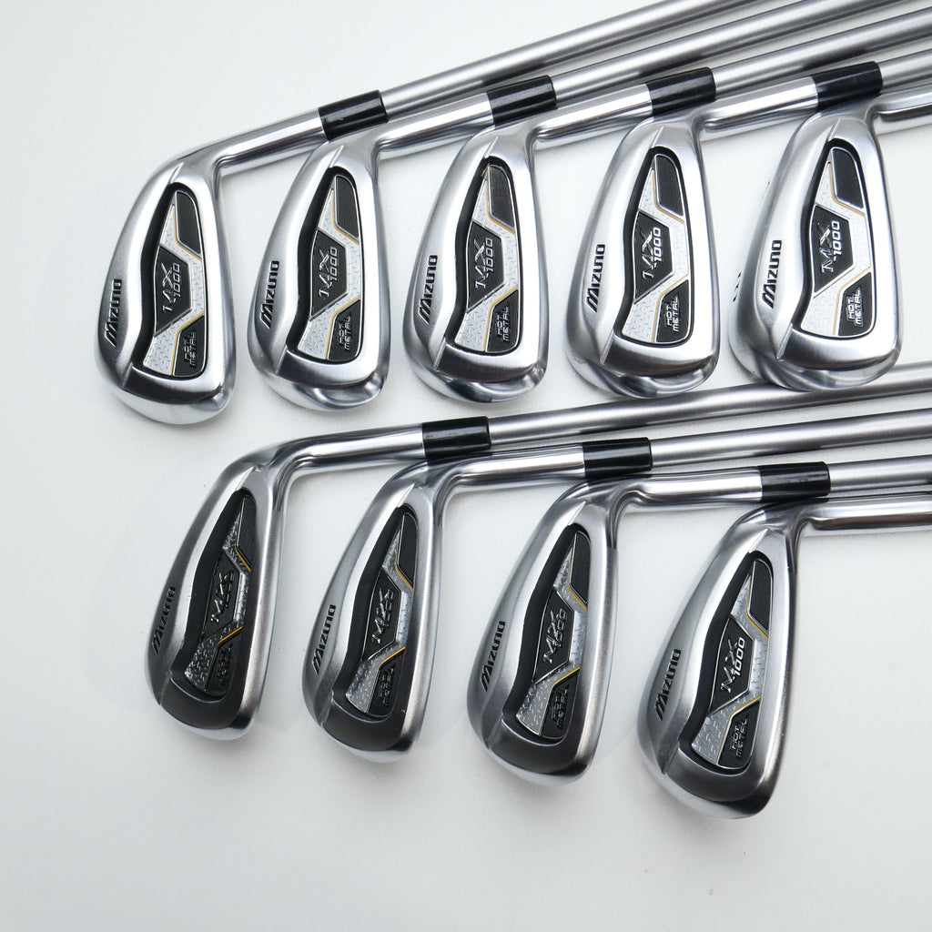 Used Mizuno MX 1000 Iron Set / 4 - SW + GW / Regular Flex - Replay Golf 