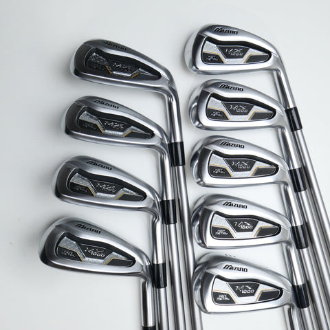 Used Mizuno MX 1000 Iron Set / 4 - SW + GW / Regular Flex - Replay Golf 