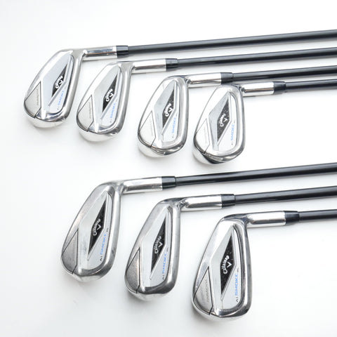 Used Callaway Paradym Ai Smoke HL Iron Set / 5 - PW + AW / Soft Regular Flex