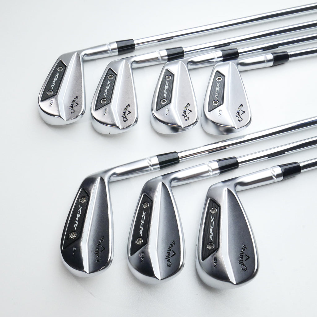 Used Callaway Apex MB 24 Iron Set / 4 - PW / Stiff Flex