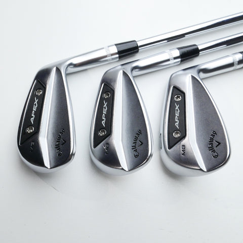 Used Callaway Apex MB 24 Iron Set / 4 - PW / Stiff Flex