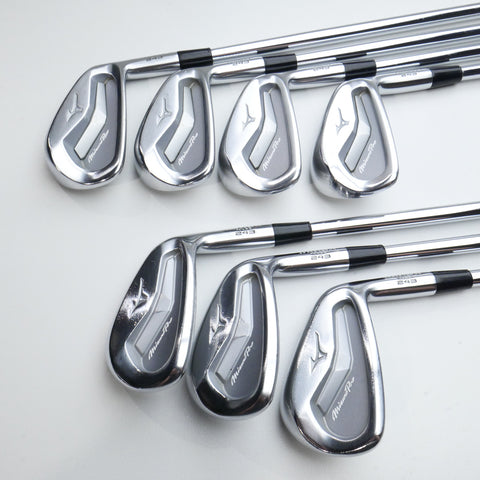Used Mizuno Pro 243 Iron Set / 4 - PW / Stiff Flex