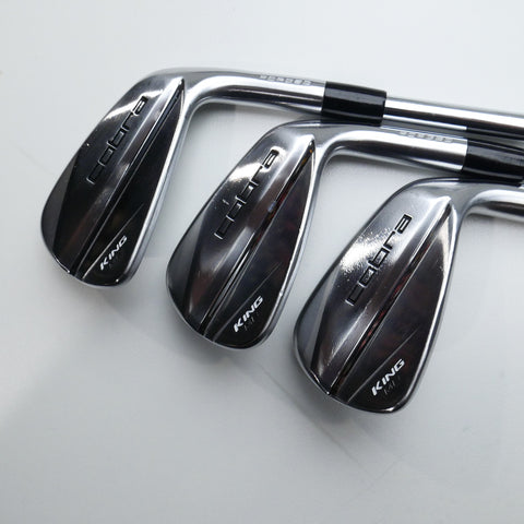 Used Cobra King CB & MB Forged 2023 Combo Set Iron Set / 4 - 9 IRON / Stiff Flex