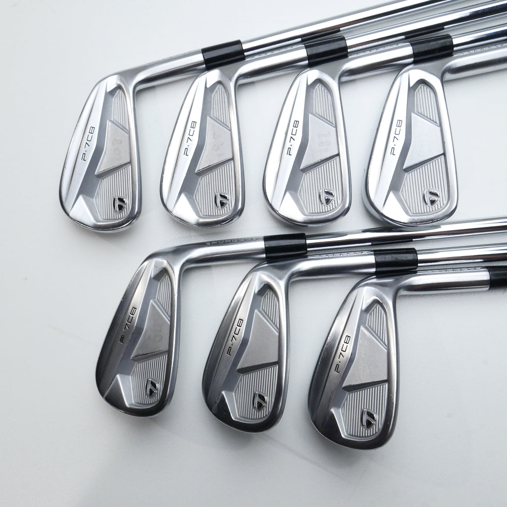 Used TaylorMade P7CB 2024 Iron Set / 4 - PW / Stiff Flex