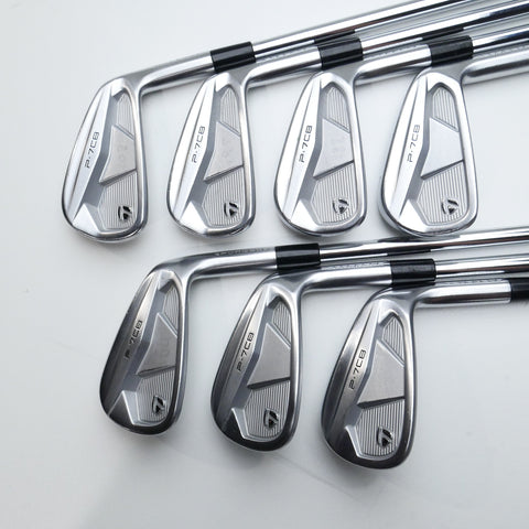 Used TaylorMade P7CB 2024 Iron Set / 4 - PW / Stiff Flex