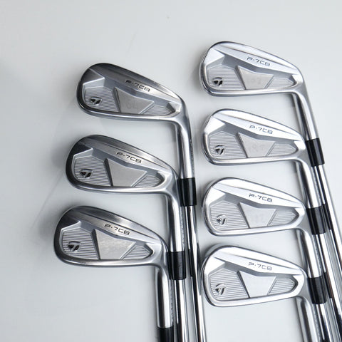 Used TaylorMade P7CB 2024 Iron Set / 4 - PW / Stiff Flex