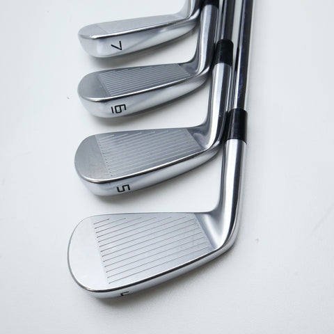 Used TaylorMade P7CB 2024 Iron Set / 4 - PW / Stiff Flex