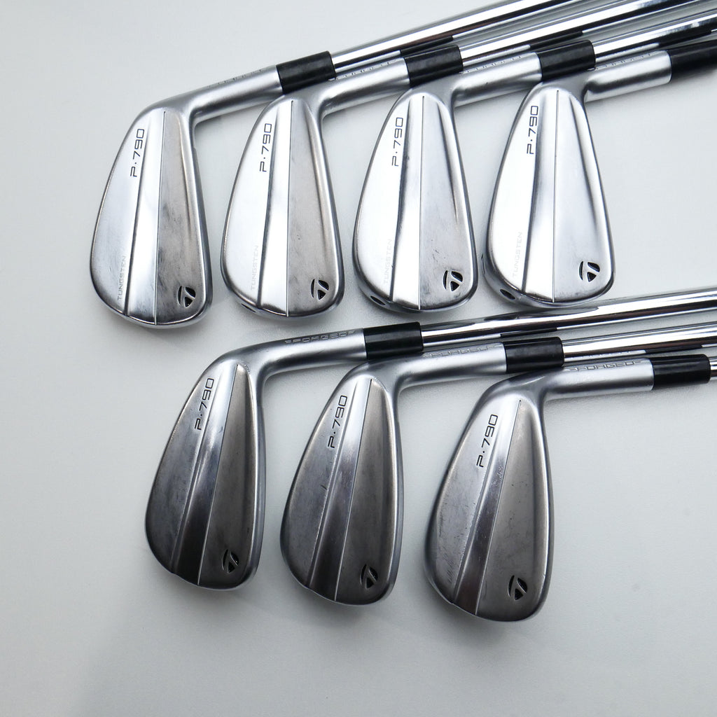 Used TaylorMade P790 2023 Iron Set / 4 - PW / Stiff Flex