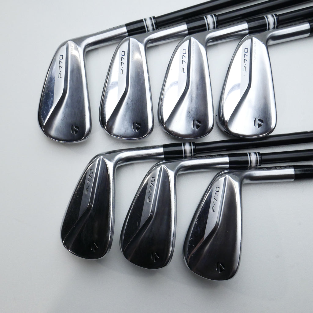 Used TaylorMade P770 2020 Iron Set / 4 - PW / X-Stiff Flex