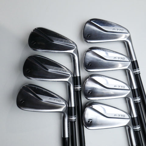 Used TaylorMade P770 2020 Iron Set / 4 - PW / X-Stiff Flex