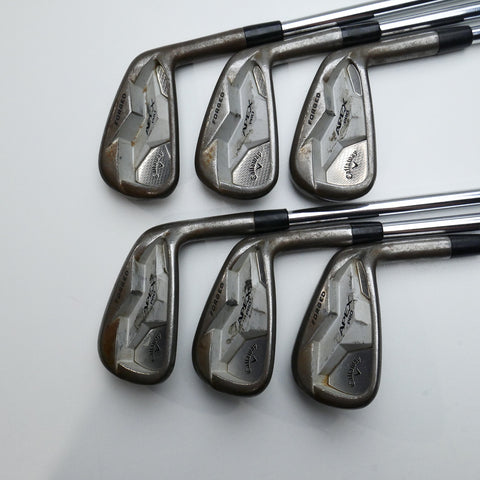 Used Callaway Apex Pro 19 RAW Iron Set / 4 - 9 IRON / Stiff Flex