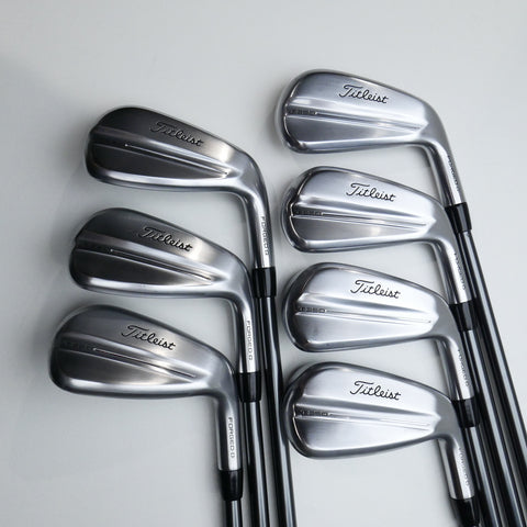 Used Titleist T350 2025 Iron Set / 5 - PW + 48° / Soft Regular Flex