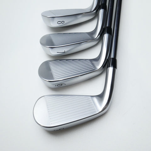 Used Titleist T350 2025 Iron Set / 5 - PW + 48° / Soft Regular Flex