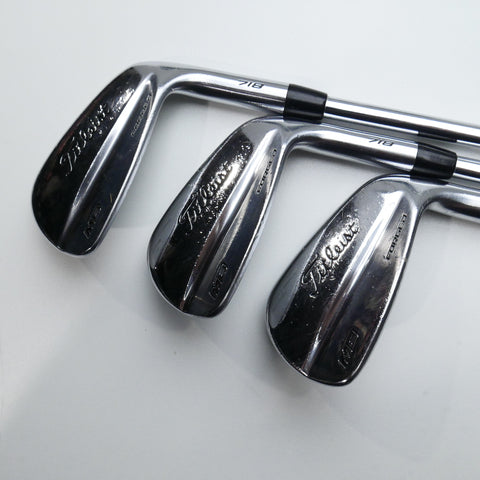 Used Titleist 718 CB & 718 MB Iron Set / 4 - PW / Regular Flex
