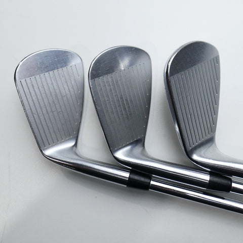 Used Titleist 718 CB & 718 MB Iron Set / 4 - PW / Regular Flex
