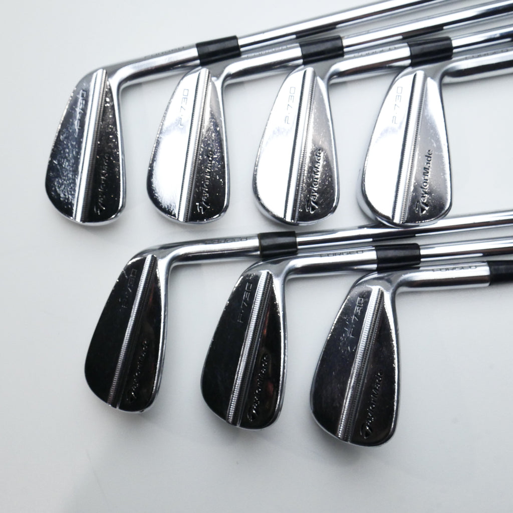 Used TaylorMade P730 Iron Set / 4 - PW / Stiff Flex