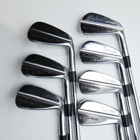 Used TaylorMade P730 Iron Set / 4 - PW / Stiff Flex