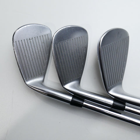 Used Mizuno Pro 243 & JPX 923 Tour Combo Iron Set / 5 - PW / X-Stiff Flex