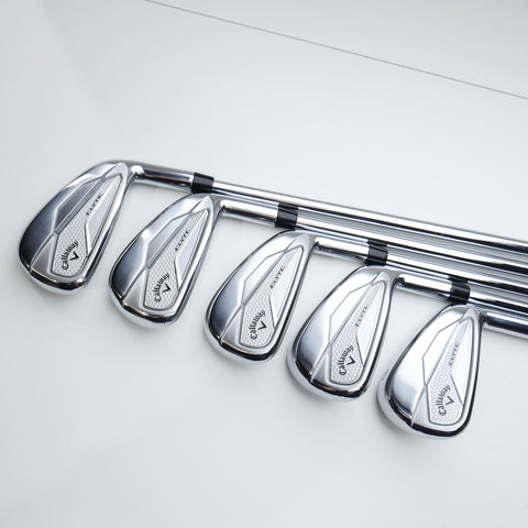 Used Callaway Elyte Iron Set / 5 - SW + AW + GW / Regular Flex